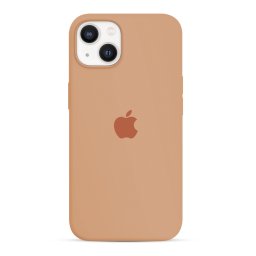 Capa de Silicone Laranja iPhone 13 14