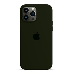 Capa de Silicone Verde Escuro iPhone 13 Pro Max