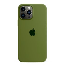 Capa de Silicone Verde iPhone 13 Pro Max