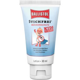 Ballistol Sting-Free Kids tubo (loção), 30 ml proteção contra mosquitos e carrapatos BAL-26815