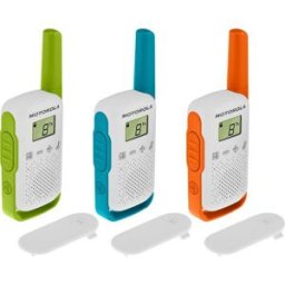 Pack 3x Intercomunicadores Walkie-Talkie TLKR-T42 - MOTOROLA
