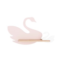 Candeeiro de parede para criança LED com prateleira SWAN LED/5W/230V