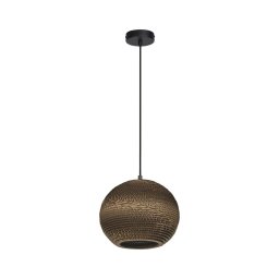 Ledvance - Candeeiro suspenso DECOR CARDBOARD 1xE27/15W/230V diâmetro 26 cm