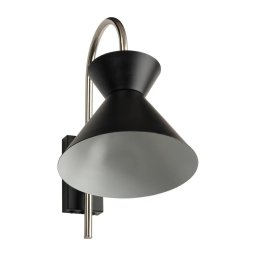 Osram - Aplique de parede DECOR WAIST 1xE27/40W/230V preto