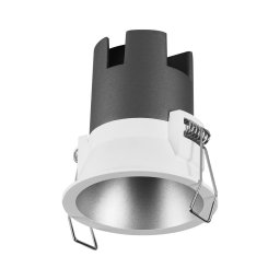 Osram - Luminária de embutir LED SPOT TWIST LED/5W/230V Ø 7 cm branca/prateada