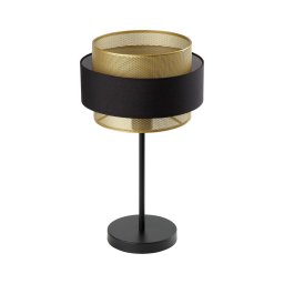 Osram - Candeeiro de mesa DECOR HORNET 1xE27/10W/230V preto/dourado