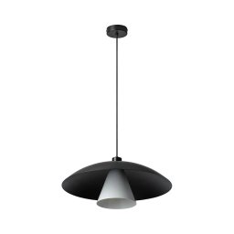 Osram - Lustre suspenso por cabo DECOR FLYING MUSHROOM 1xE27/25W/230V diâmetro 50 cm preto