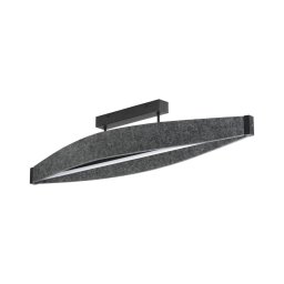 Osram - Lustre LED de teto de montagem superficial DECOR FLAT LED/23W/230V cinzento