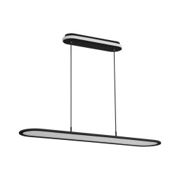 Osram-LED Pendente regulável suspenso por cabo OFFICE LINE LED/57W/230V 4000K 100 cm preto