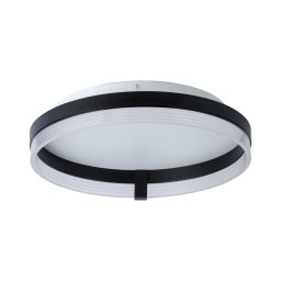 Osram - Plafon LED DECOR CIRCLE LED/25W/230V Ø 40 cm preto/branco
