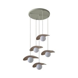 Osram - Lustre suspenso por cabo DECOR PEARL 5xG9/5W/230V bege