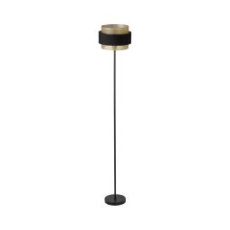 Osram - Candeeiro de pé DECOR HORNET 1xE27/10W/230V preto/dourado