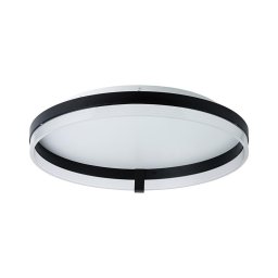 Osram - Candeeiro de teto LED DECOR CIRCLE LED/32W/230V Ø 50 cm preto/branco