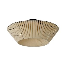 Osram - Candeeiro de tecto DECOR STRIPES 1xE27/10W/230V, diâmetro 40,5 cm, bege