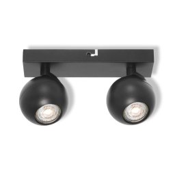 Osram - Spot SPHERAL 2xGU10/6W/230V preto
