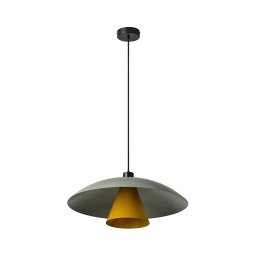 Osram - Lustre suspenso com cabo DECOR FLYING MUSHROOM 1xE27/25W/230V diâmetro 50 cm verde