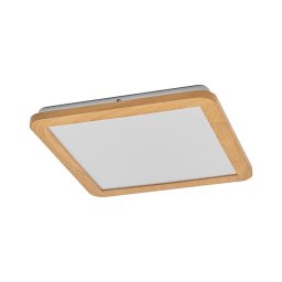 Osram - Candeeiro de tecto LED para casa de banho ORBIS DISC LED/22W/230V 30x30 cm IP44 castanho