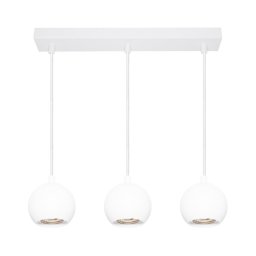Osram - Pendente em cabo SPOT SPHERAL 3xGU10/6W/230V branco