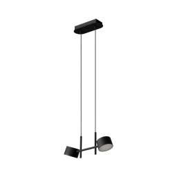 Osram - Lustre LED dimerizável suspenso por cabo DECOR KYOTO 2xLED/10W/230V preto