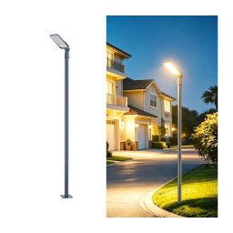 Brilagi - LED Lâmpada exterior com poste e cabo de 3 m URBANLIGHT LED/50W/230V antracite IP65