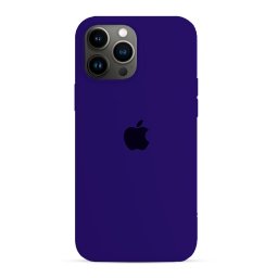 Capa de Silicone Roxo iPhone 13 Pro Max