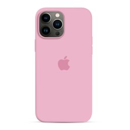Capa de Silicone Rosa iPhone 13 Pro