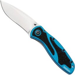 Kershaw Blur 1670NBMAG, Stonewashed CPM MagnaCut, Blue Aluminum navalha, Ken Onion design