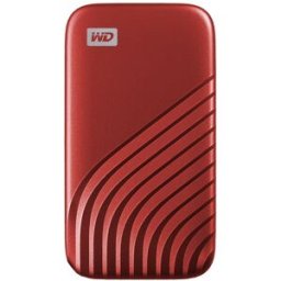 Disco Externo 2.5" 1TB USB 3.2 My Passport (Vermelho) - WESTERN DIGITAL
