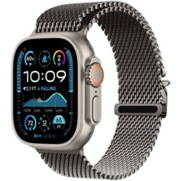 iS Bracelete Apple Watch Milanesa com Fecho 42 49mm - Titânio