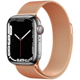 iS Bracelete Apple Watch Milanesa 42/44/45mm - Dourado
