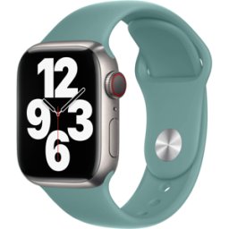iS Bracelete Apple Watch em Silicone 38/40/41mm M/L - Verde