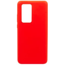 iS Capa Huawei em Silicone P40 Pro - Vermelho