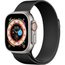 iS Bracelete Apple Watch Milanesa 49mm - Preto