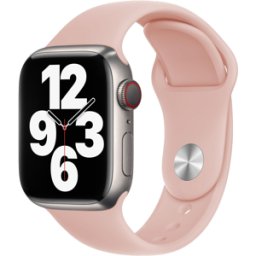 iS Bracelete Apple Watch em Silicone 38/40/41mm S/M - Areia