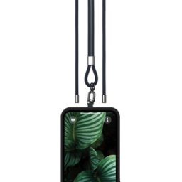 iS Cordão de Silicone para Telemóvel - Midnight