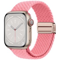 iS Bracelete Entrançada para Apple Watch 42 49mm - Rosa