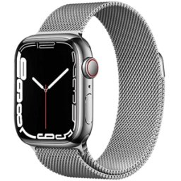 iS Bracelete Apple Watch Milanesa 42/44/45mm - Prateado