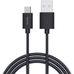 iS Cabo Micro USB 1 m 2A - Preto