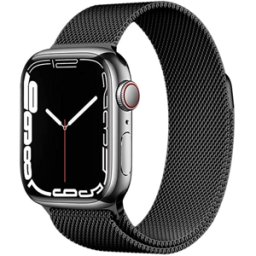 iS Bracelete Apple Watch Milanesa 42/44/45mm - Preto