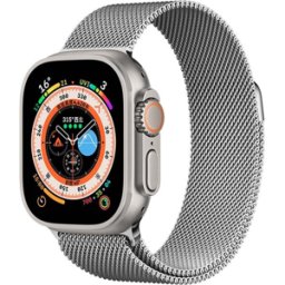 iS Bracelete Apple Watch Milanesa 49mm - Prateado