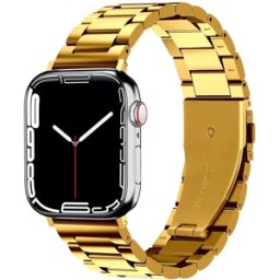 iS Bracelete Apple Watch Metálica 38/40/41mm - Dourado