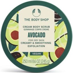The Body Shop Avocado cream body scrub 250 ml