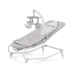 KINDERKRAFT - Espreguiçadeira vibratória para bebé com melodia FELIO 2 cinzento