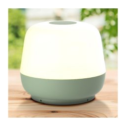 Lâmpada de mesa LED dimmável SAMBA LED/1,2W/5V USB 1200mAh IP44 verde