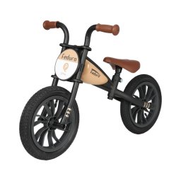 QPlay - Bicicleta de empurrar FEDURO preto/bege