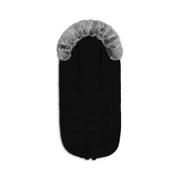 Lionelo - Saco para carrinho de bebé FRODE Preto Carbono