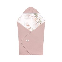 Lionelo - Manta swaddle para cadeirinha auto TRAVEL SWADDLE 90x90 cm Bege Magnólia