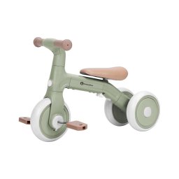 PETITE&MARS - Bicicleta sem pedais infantil 3 em 1 BINGO Sage Leaf