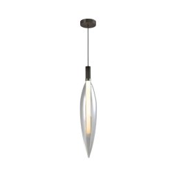 Lustre suspenso em cabo NORDIC 1xG9/5W/230V preto/transparente