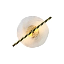 LED Aplique de parede RELAX LED/5W/230V dourado/branco